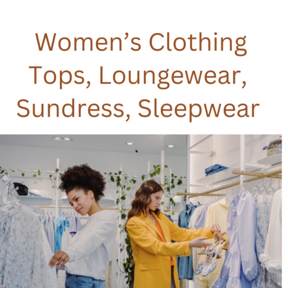 Women’s clothing sign